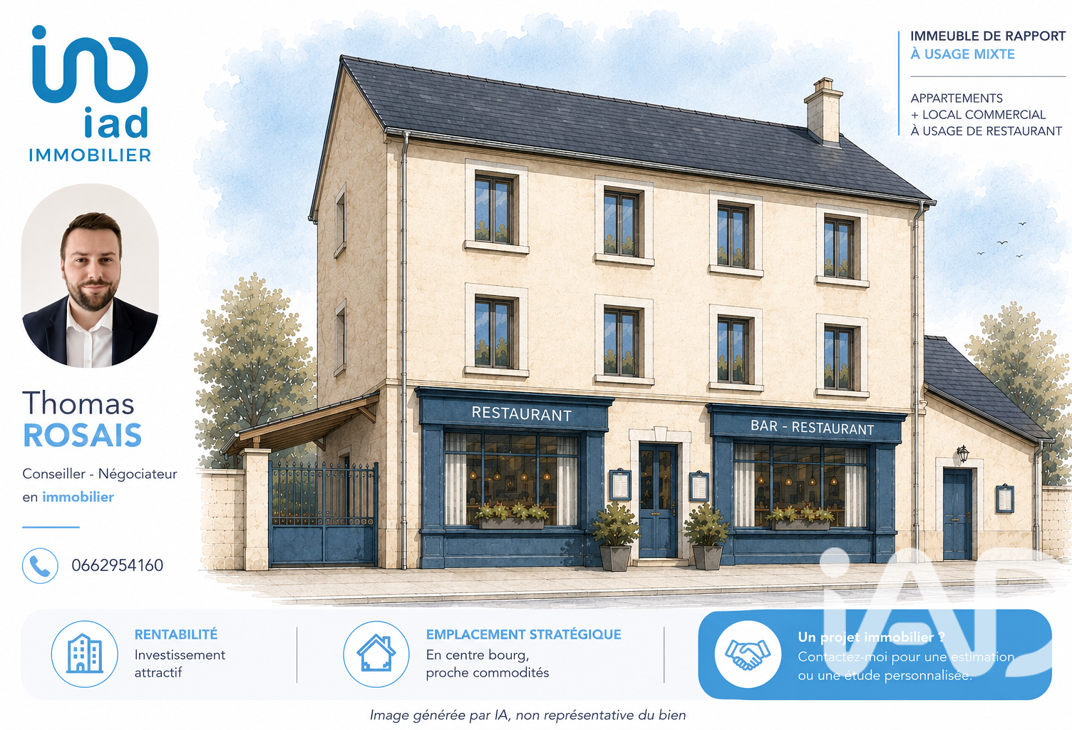 Vente Immeuble 547 m&sup2; — photo 1