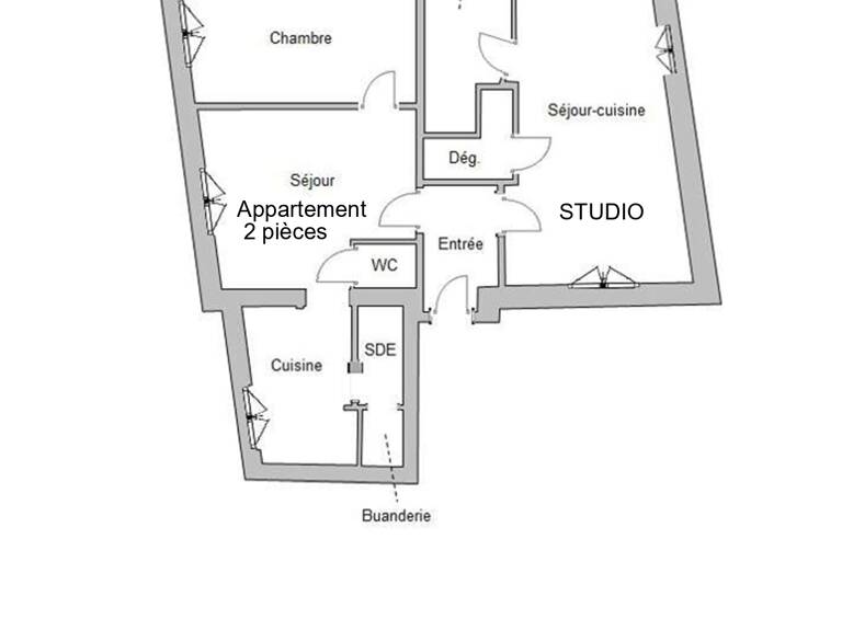 Vente Appartement 3 pièces — photo 1
