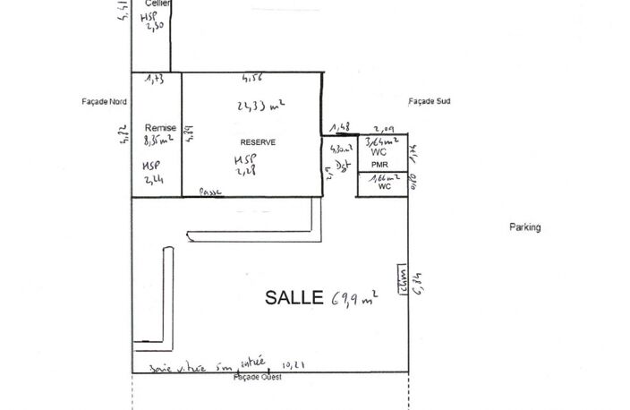 Vente Local commercial 116 m&sup2; — photo 2
