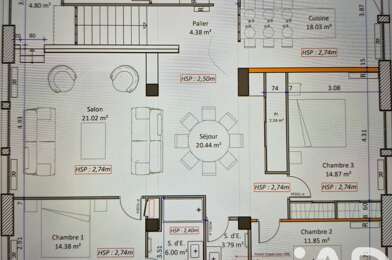 Appartement 5 pièces 480000 €