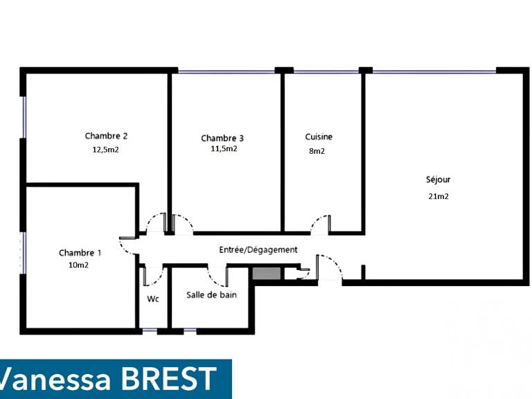 Vente Appartement 4 pièces — photo 1