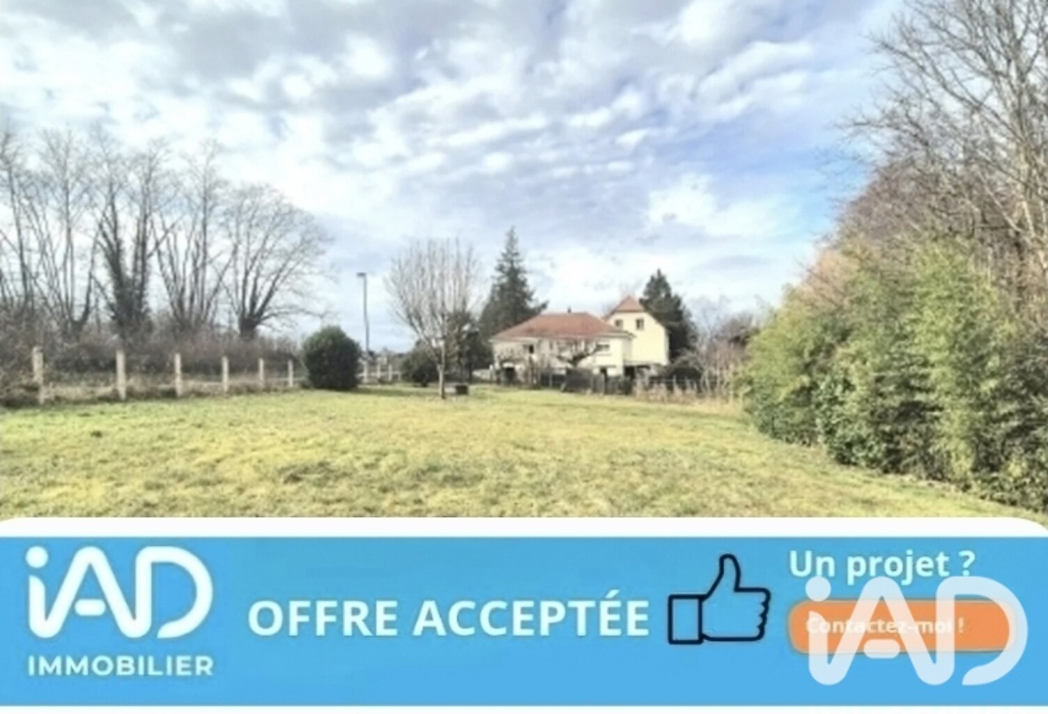 Vente Terrain 850 m&sup2; — photo 1