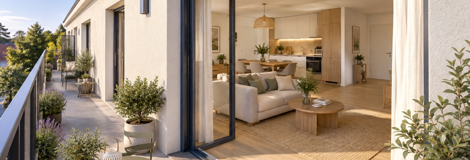 Appartement 3 Pièces 94 m² à vendre à Jouy-le-Moutier (95280)