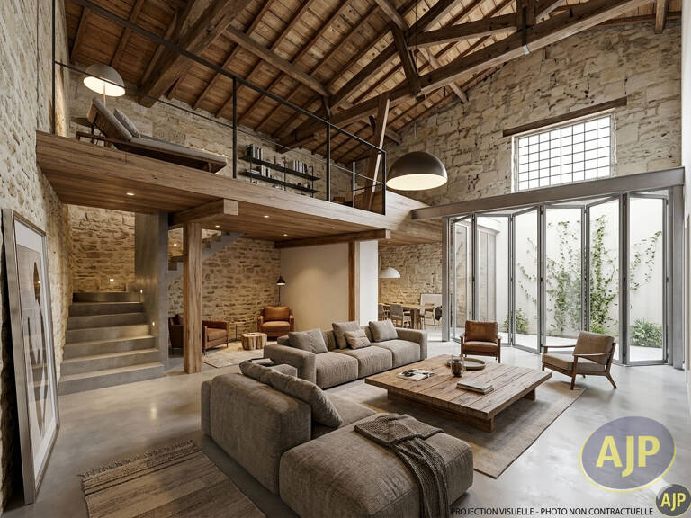 LE BOUSCAT Maison pierre à fort potentiel  248 m²  Terrain intime — photo 1