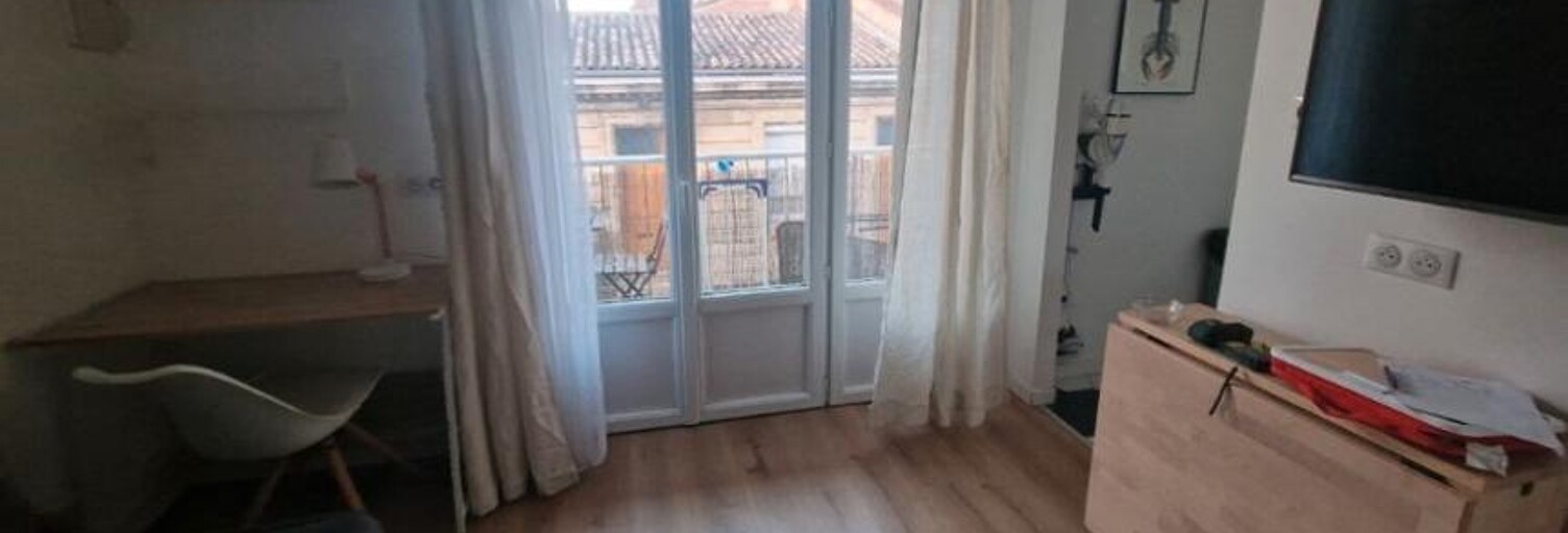 Appartement 1 Pièce 21 m² à louer à Bordeaux (33000)