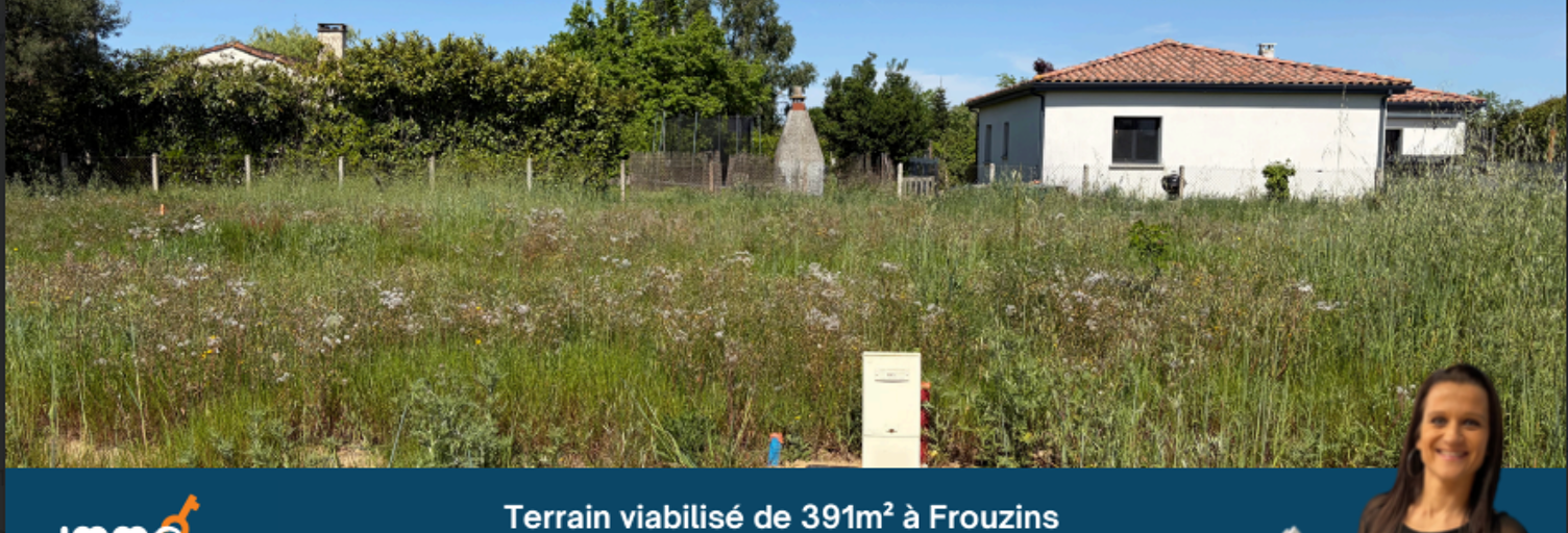 Terrain  391 m² à vendre à Frouzins (31270)