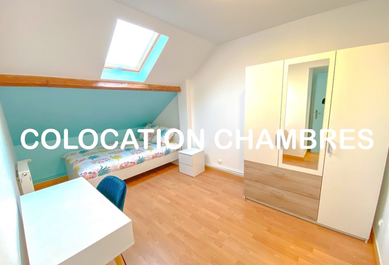 CHAMBRE MEUBLEE LOUER 10 m2  590€ GAGNY — photo 1