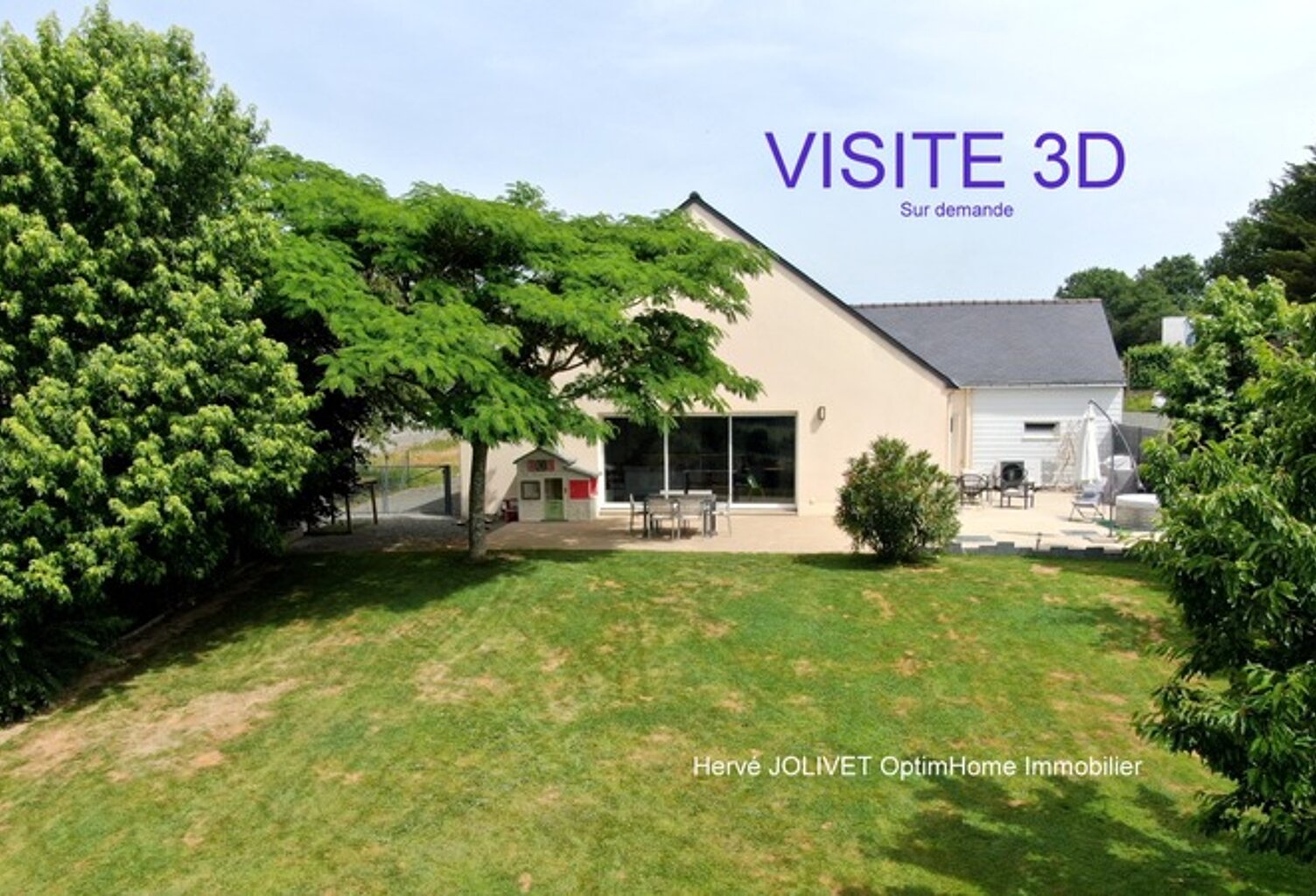 MAISON HAUT DE GAMME AVEC 5 CHAMBRES ET GRAND TERRAIN — photo 1