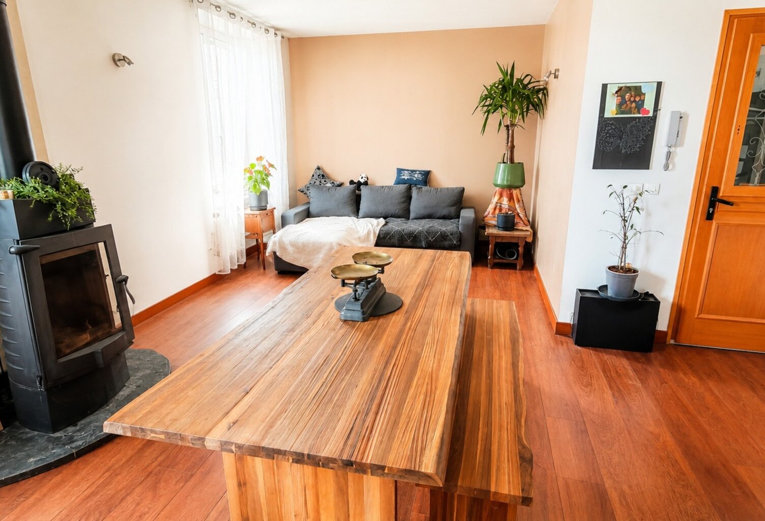 Duplex T3 lumineux avec espace bureau – Dernier étage – Faibles charges – Centre-ville — photo 1