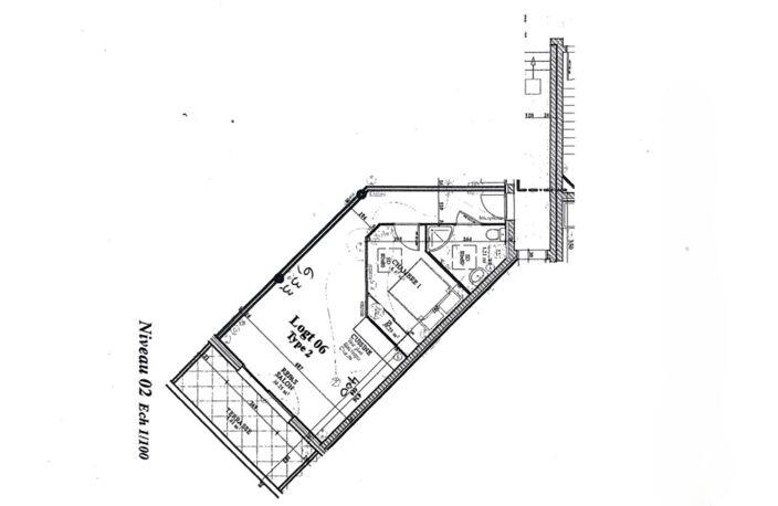 LA CIOTAT (13) – T2 de 43,24 m² au dernier étage avec ascenseur, balcon et vue dégagée — photo 2