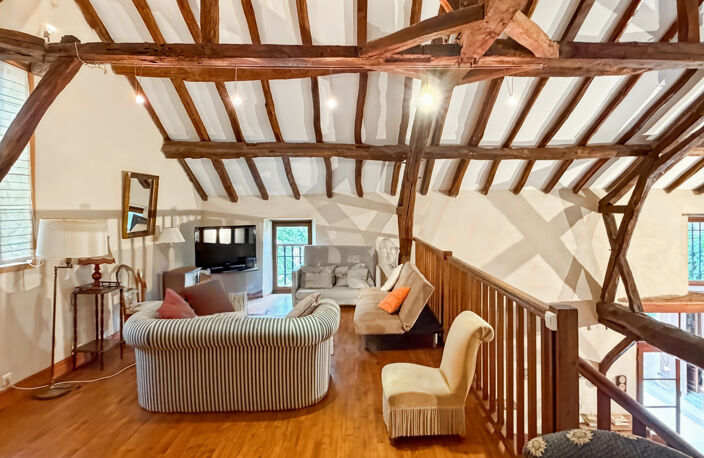 Propriété 358 m2 à vendre -avec 7700 m2 de parc - Maison 8 pièces de 234 m2, gîte de 124 m2 et piscine proche de MARCIAC (32) — photo 5