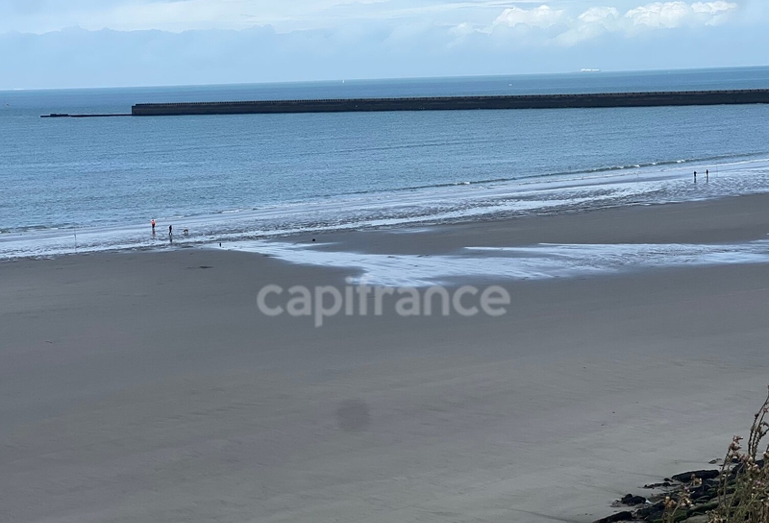 À VENDRE MAISON SEMI-INDIVIDUELLE - BOULOGNE SUR MER - VUE MER EXCEPTIONNELLE - 7 PIECES - JARDIN CLOS — photo 1