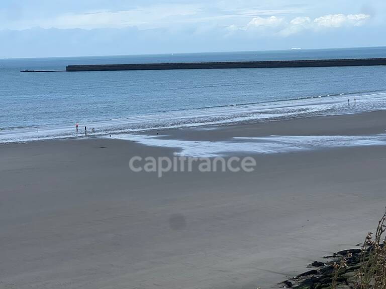 À VENDRE MAISON SEMI-INDIVIDUELLE - BOULOGNE SUR MER - VUE MER EXCEPTIONNELLE - 7 PIECES - JARDIN CLOS — photo 1