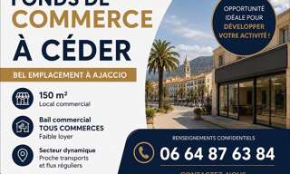 Commerce 2 Pièces 150 m² à vendre à Ajaccio (20000)