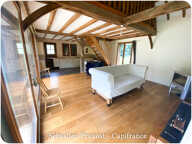 Maison à vendre 4 pièces JUMILHAC LE GRAND (24) Plain-pied 111m2, terrain 3479m2, garage 40m2, deux chambres et mezzanine — photo 3