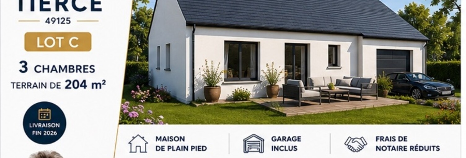 Maison 5 Pièces 89 m² à vendre à Tiercé (49125)