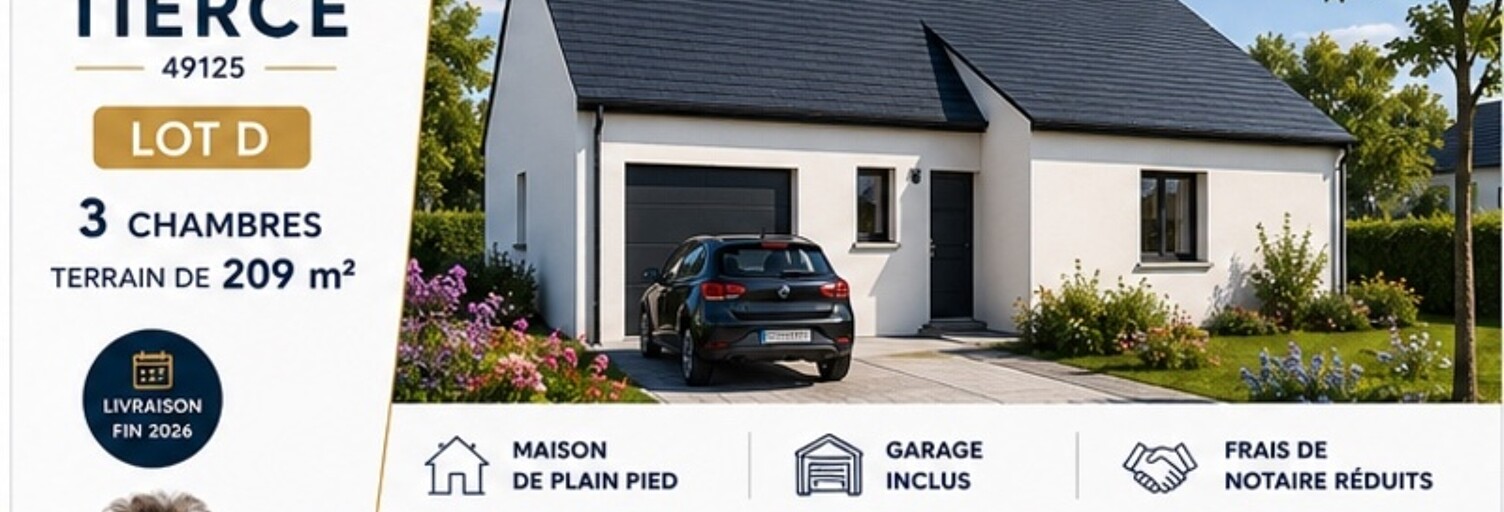 Maison 5 Pièces 89 m² à vendre à Tiercé (49125)