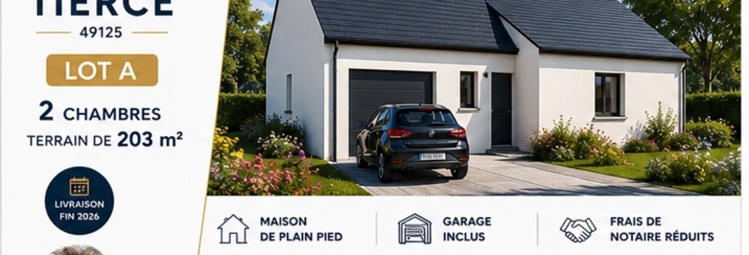 Maison 4 Pièces 75 m² à vendre à Tiercé (49125)