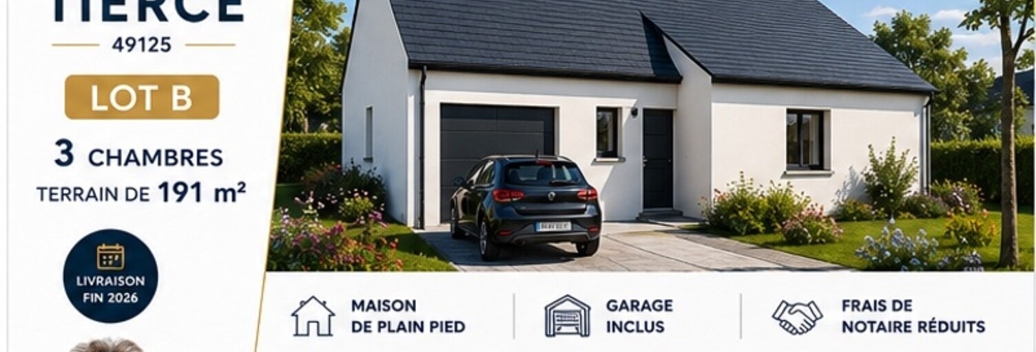Maison 5 Pièces 89 m² à vendre à Tiercé (49125)