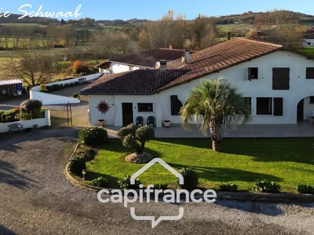 Saint Cricq Chalosse (40), Maison familiale de plain-pied avec dépendance - étang - sur 1 hectare de terrain en Chalosse — photo du bien