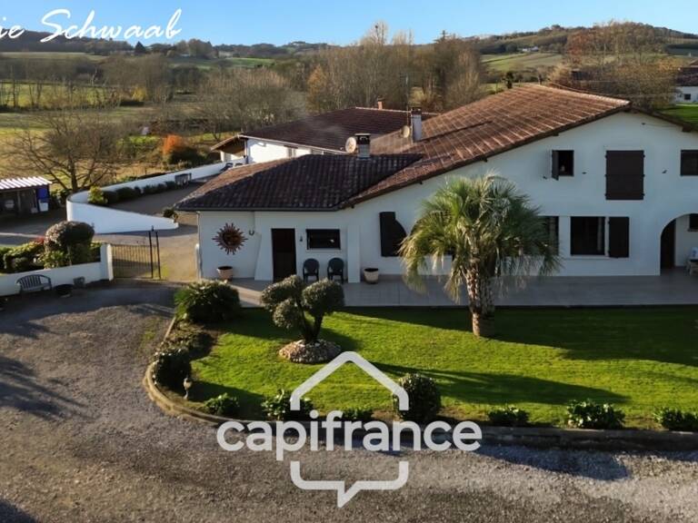 Saint Cricq Chalosse (40), Maison familiale de plain-pied avec dépendance - étang - sur 1 hectare de terrain en Chalosse — photo 1