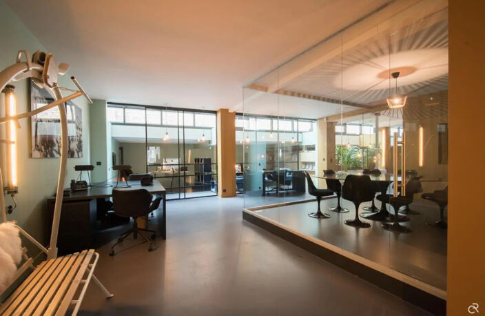 LOFT Clé en main avec mobilier design, surface de 265 m² tout compris charges et mobilier inclus à 7990 € HT/mois. Possibilité vente — photo 2