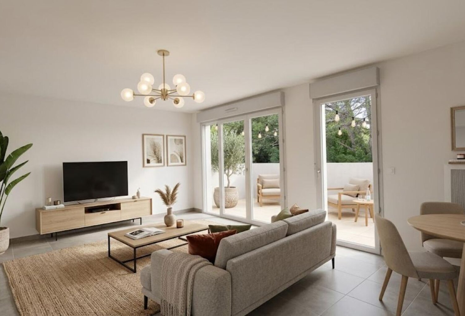 APPARTEMENT NEUF TYPE 3 AVEC SPACIEUSE TERRASSE PARKING PRIVATIF EN SOUS-SOL ET BELLES PRESTATIONS LIVRABLE IMMÉDIATEMENT ! — photo 1