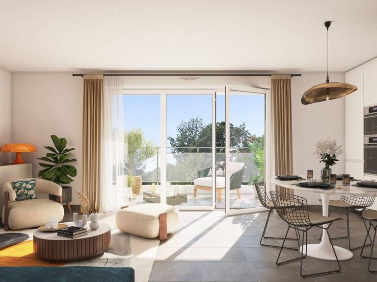 APPARTEMENT NEUF EN VEFA - TYPE 3 - AVEC BELLE TERRASSE EXPOSÉE OUEST ET PARKING PRIVATIF EN SOUS-SOL -- DANS RÉSIDENCE INTIMISTE AU MUY -- DISPOSITIF LLI POSSIBLE POUR INVESTISSEURS — photo 1