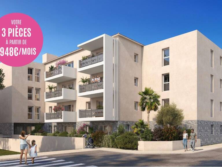 APPARTEMENT NEUF EN VEFA - TYPE 4 - AVEC BELLE TERRASSE EXPOSÉE SUD ET PARKING PRIVATIF EN SOUS-SOL -- DANS RÉSIDENCE INTIMISTE AU MUY -- DISPOSITIF LLI POSSIBLE POUR INVESTISSEURS — photo 1