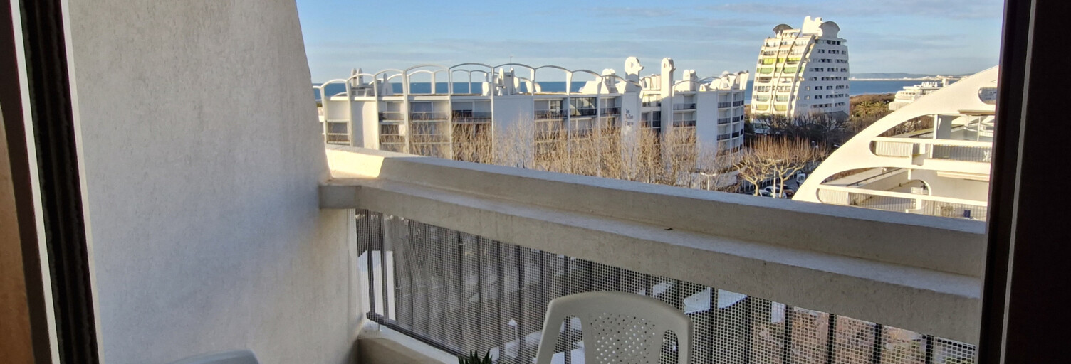 Appartement 2 Pièces 23 m² à vendre à La Grande-Motte (34280)