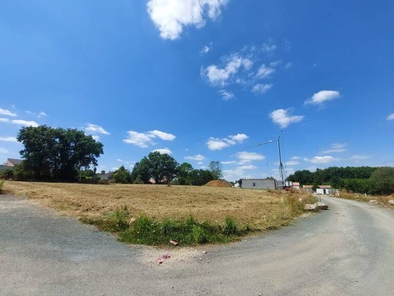 ST DENIS LA CHEVASSE : Terrains à bâtir viabiliser plein sud ! — photo 1