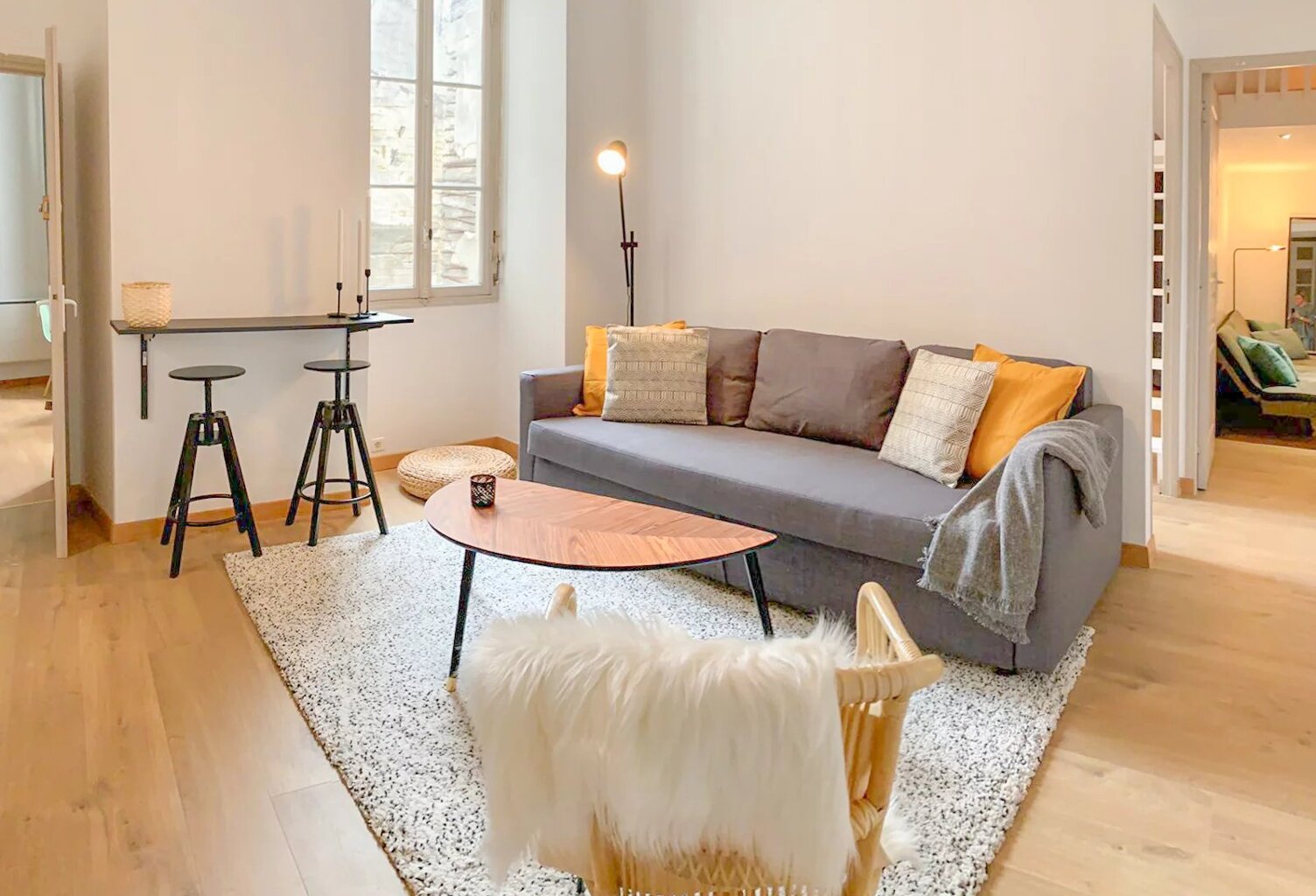 CIMIEZ  :  4 PIECES en colocation — photo 1