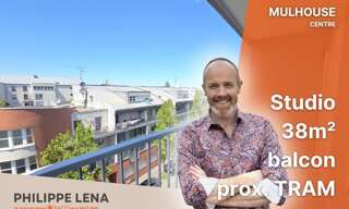 Appartement 1 Pièce 38 m² à vendre à Mulhouse (68100)