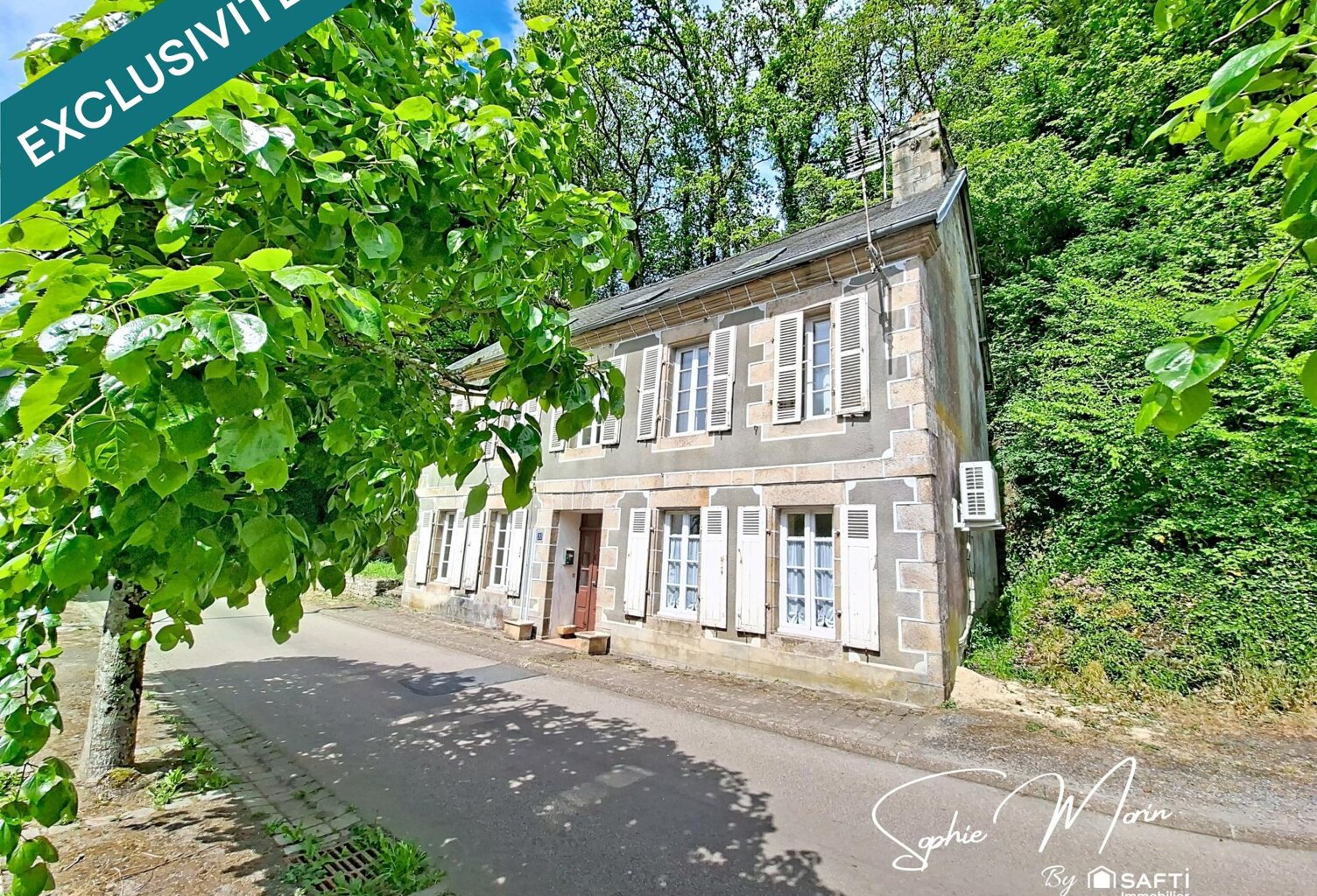 Maison en pierre de 95 m² avec fort potentiel  Le Ponthou — photo 1
