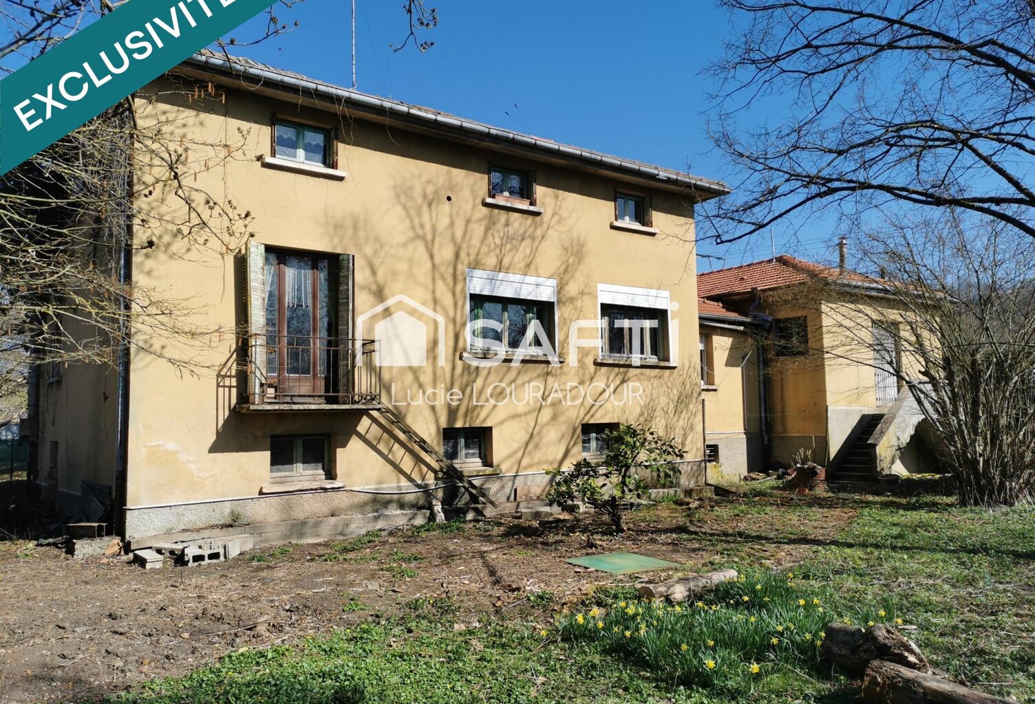 MAISON 233m² À RÉNOVER  SUR PARCELLE DE 2300m² — photo 1