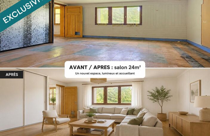MAISON 233m² À RÉNOVER  SUR PARCELLE DE 2300m² — photo 3