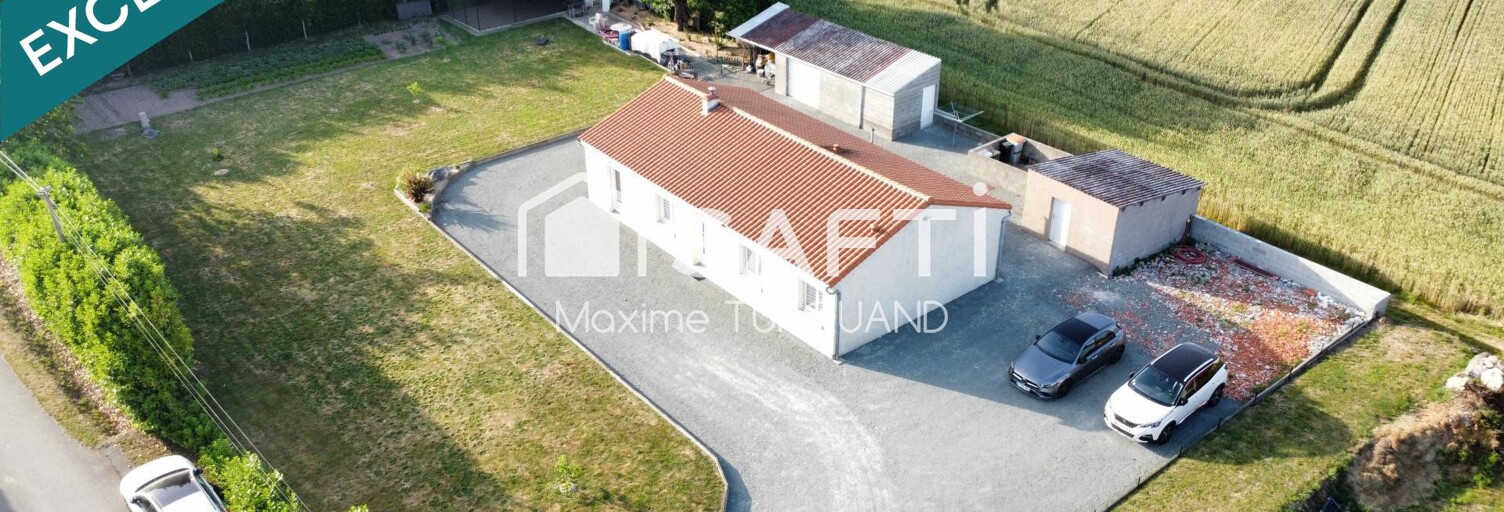 Maison 4 Pièces 97 m² à vendre à Saint-Pierre-du-Chemin (85120)