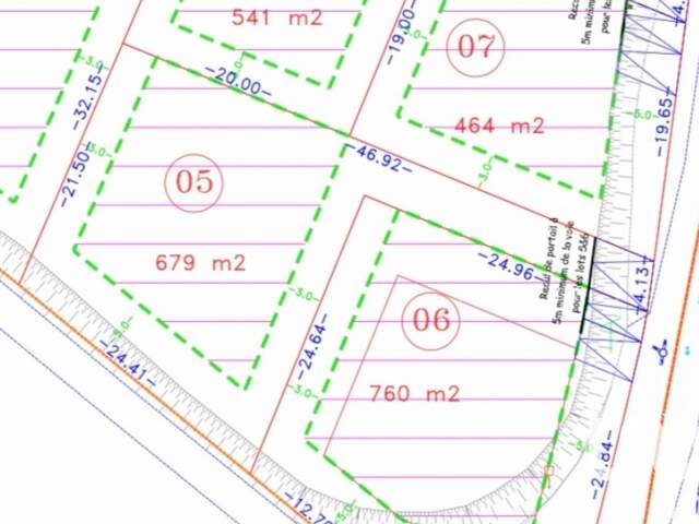 Vente Terrain à bâtir 679 m&sup2; — photo du bien