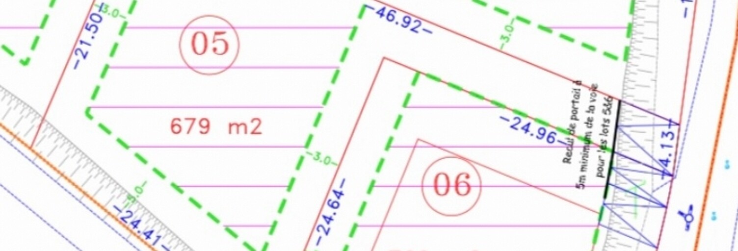 Terrain  679 m² à vendre à Béziers (34500)