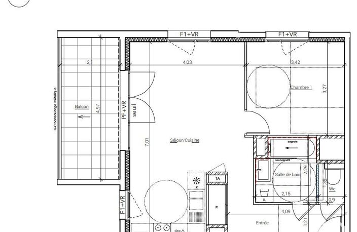 Vente Appartement 2 pièces — photo 4