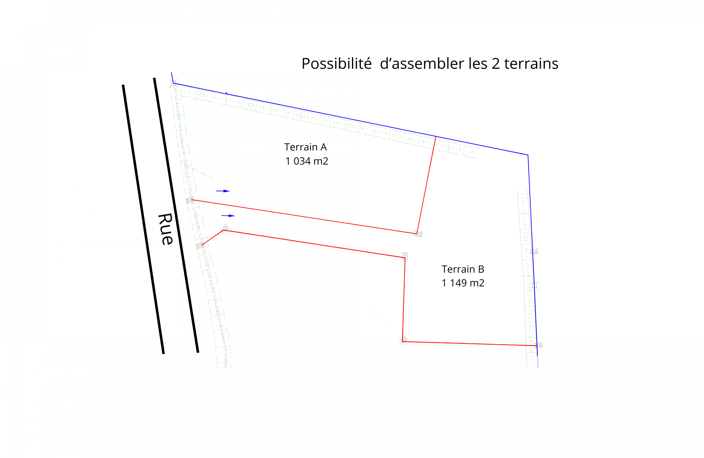 Vente Terrain à bâtir 1 149 m&sup2; — photo 2