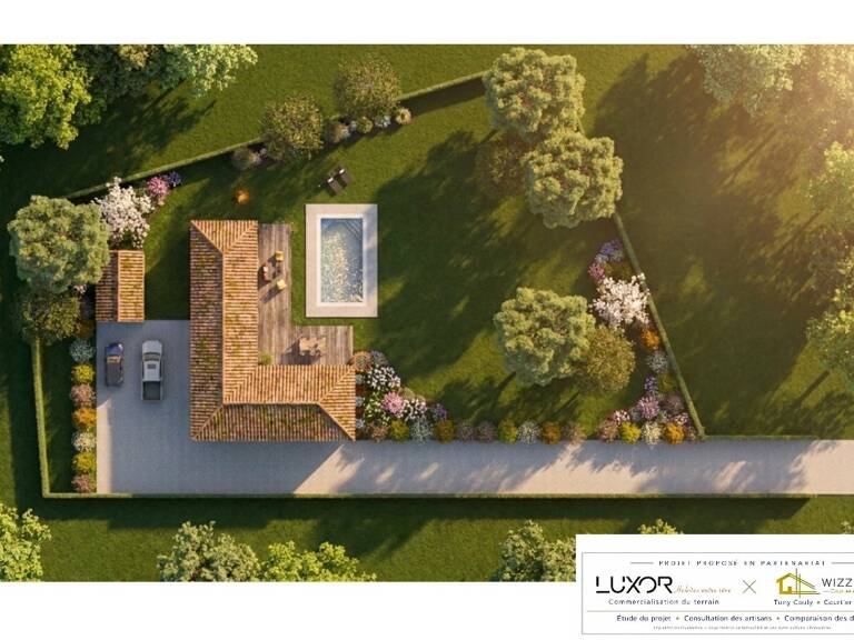 TERRAIN DE 2000m2, ENVIRONNEMENT EXCEPTIONNEL — photo 1