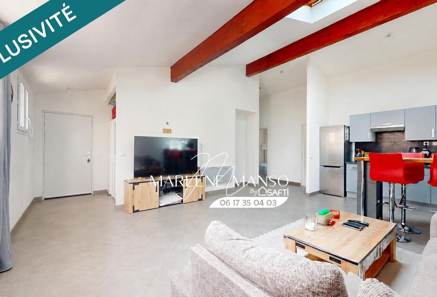 T3 lumineux de 73 m² avec 2 places — photo 1