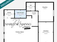 T3 lumineux de 73 m² avec 2 places — photo 3