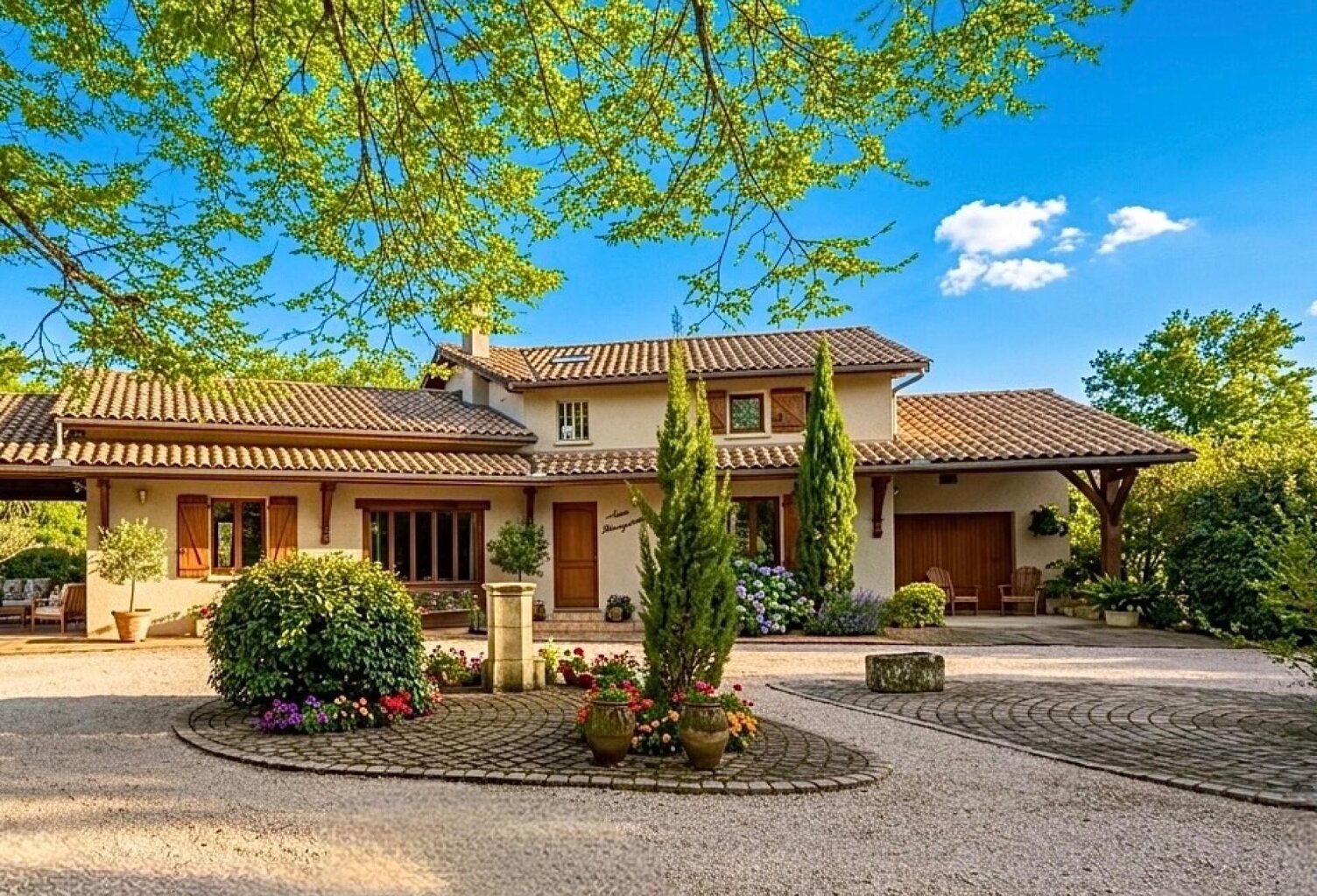 Grande maison familiale avec parc arboré — photo 1