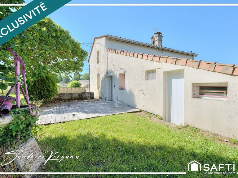 Maison en pierre familiale, garage, grand jardin — photo 1