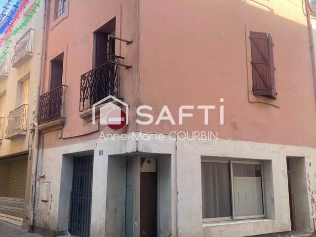 Maison D angle au coeur du village de Serignan à Renover. — photo du bien