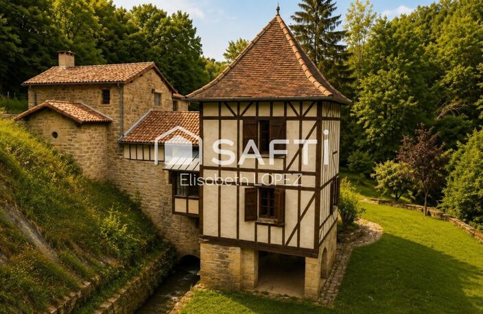 Caylus, Ancien Moulin du XVIII? siècle, un lieu de vie hors du temps — photo 2