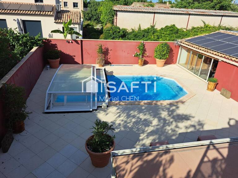LUNEL villa 169m2, piscine forage photovoltaïques — photo 1
