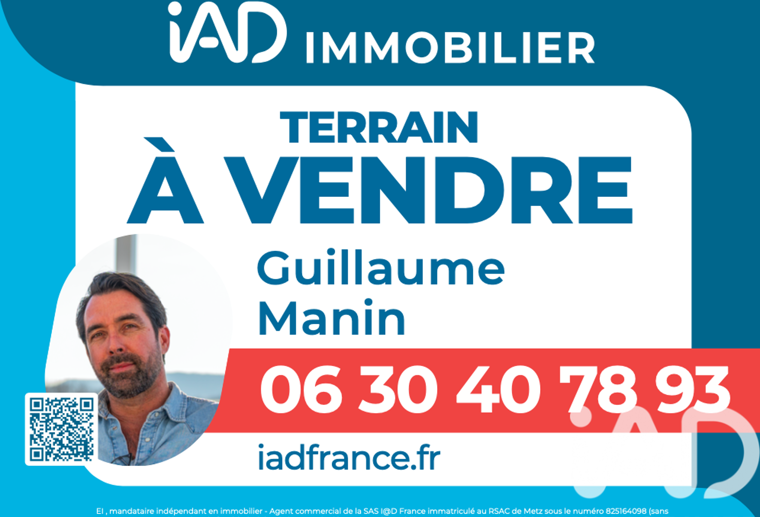 Vente Terrain à bâtir 805 m&sup2; — photo 1